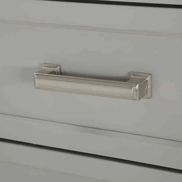 49" Single Sink Bathroom Vanity with Marble Top - Gray